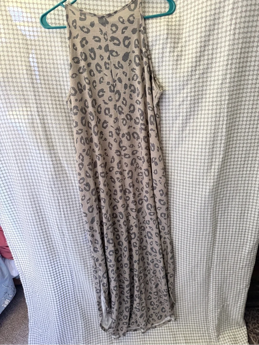HEIMISH USA Taupe & Charcoal Animal Print Top - Picture 5 of 5
